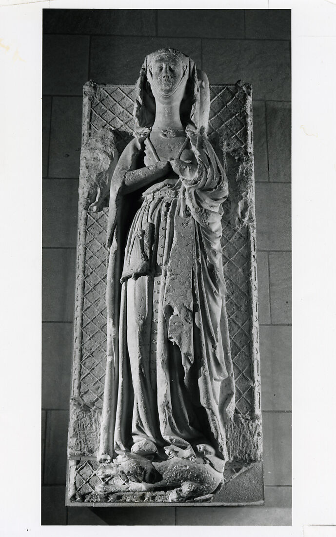 Tomb Effigy of a Lady, Limestone, French