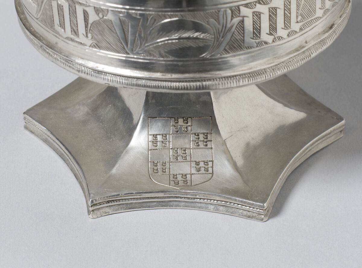 Pyx, Silver and gilded silver, Spanish