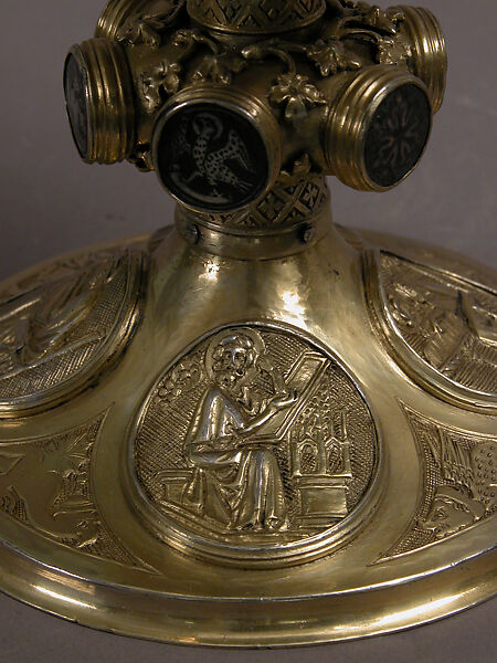 Chalice, Silver-gilt, silver, niello, European or German (?)