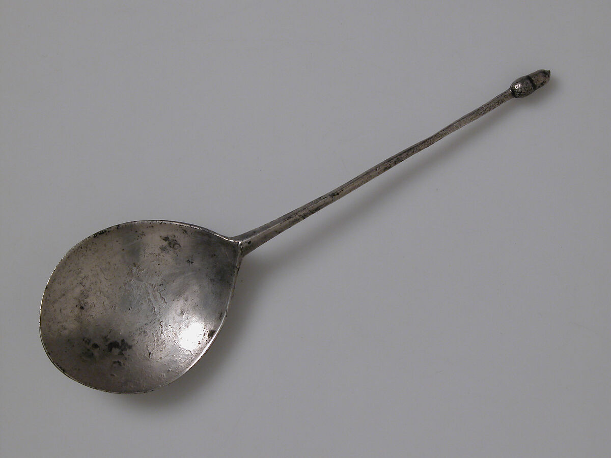 Spoon, Silver, British (?) 