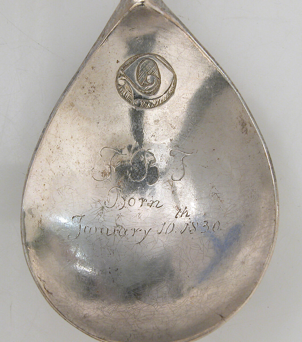 Apostle Spoon, Silver, partial gilt, British