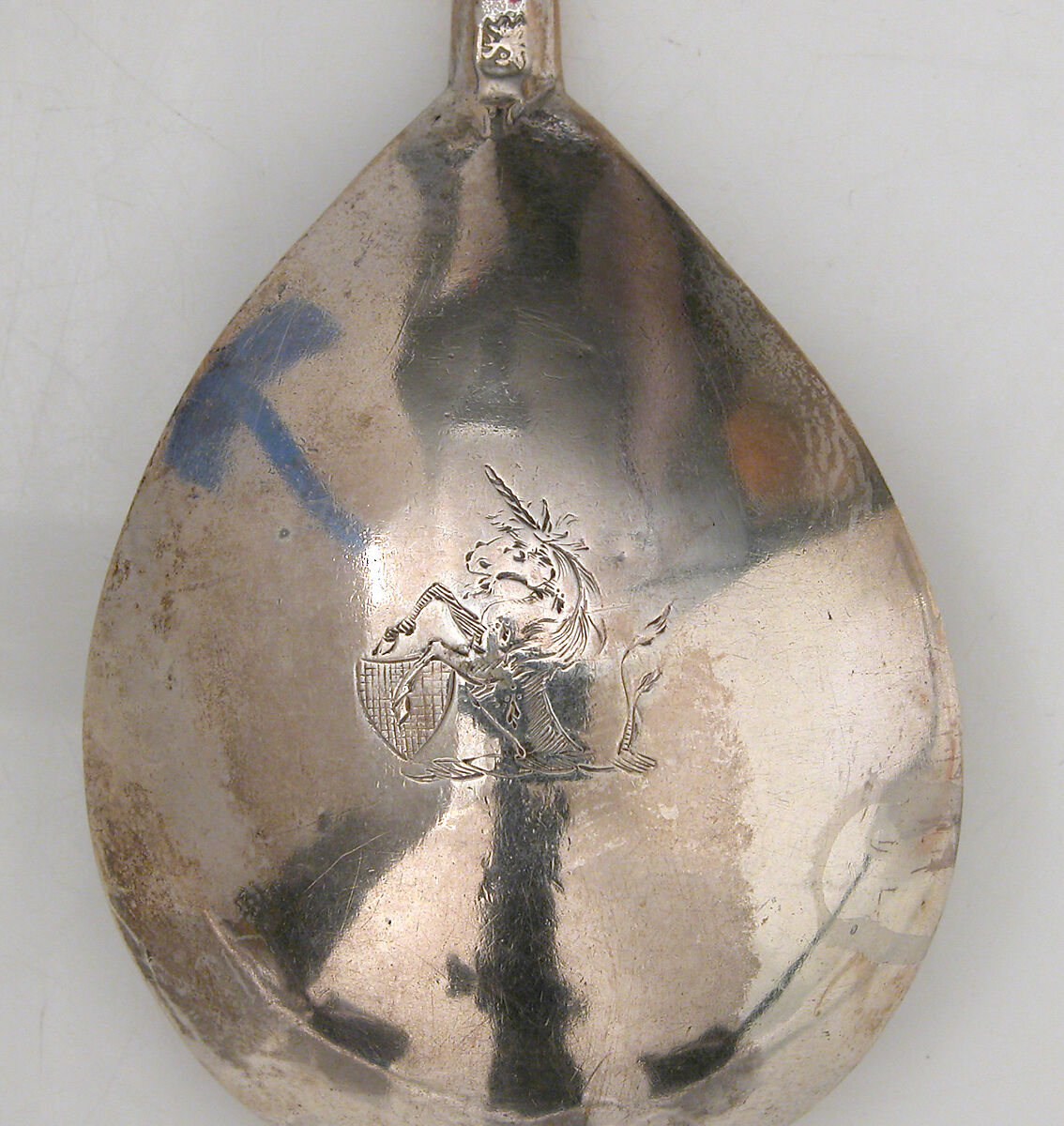 Apostle Spoon, Silver, partial gilt, British