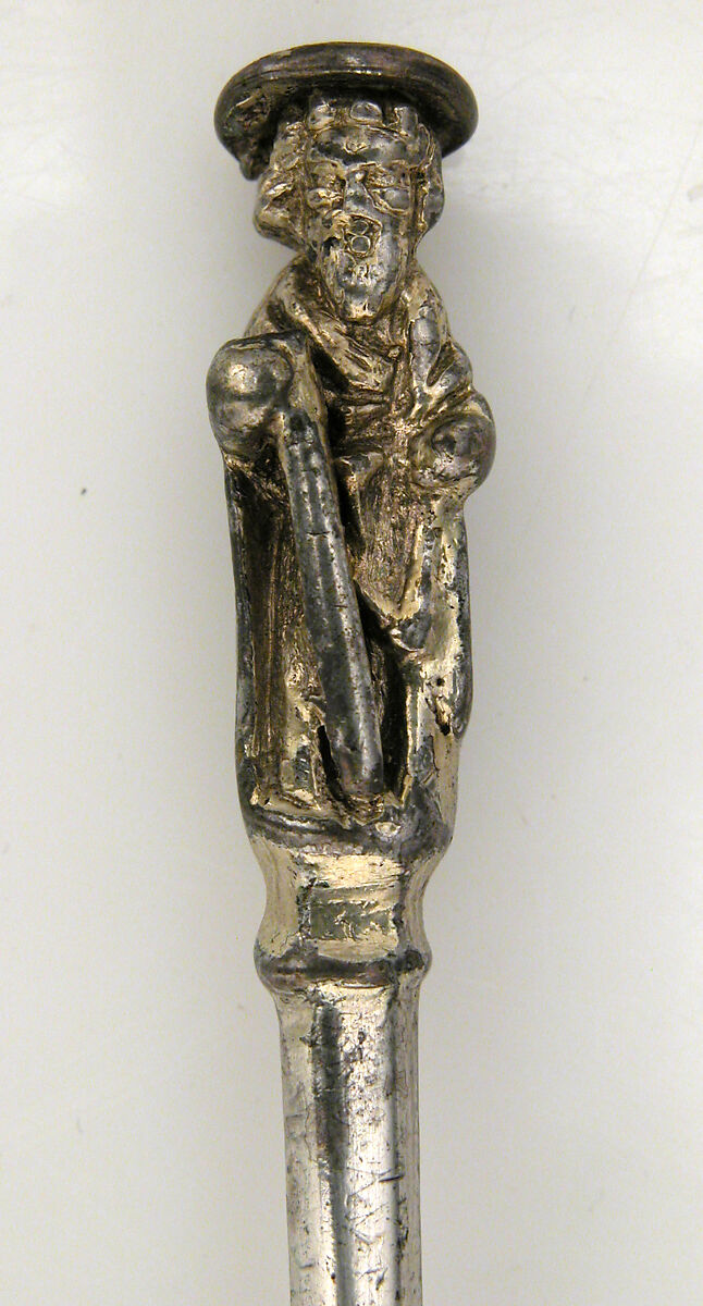 Apostle Spoon, Silver, partial gilt, British