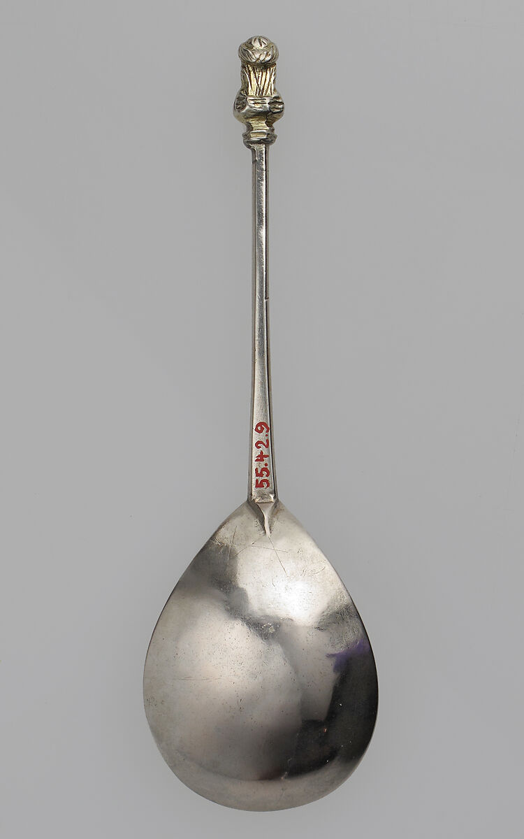 Maidenhead Type Spoon, Silver, British
