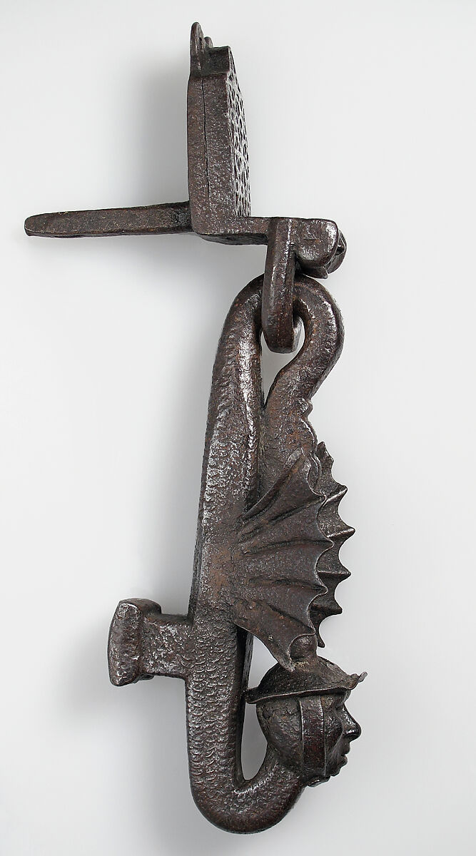 Door Knocker, Iron, European