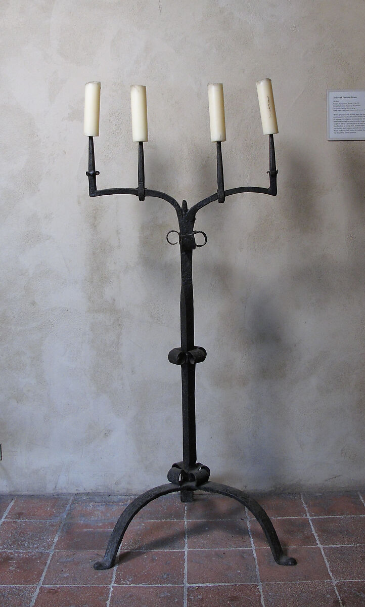 Candelabra, Iron, European 