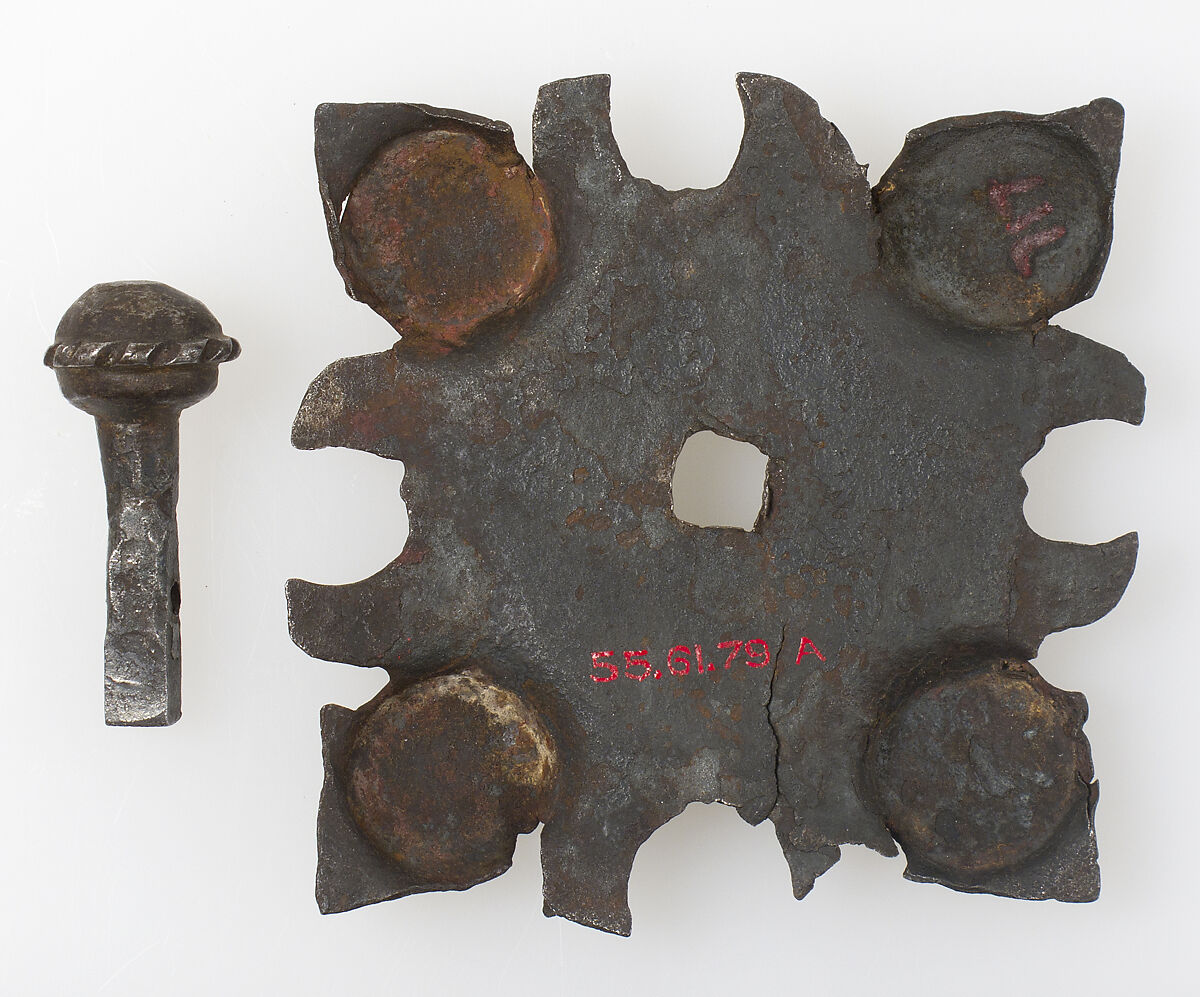 Plate and Nail, Iron, European