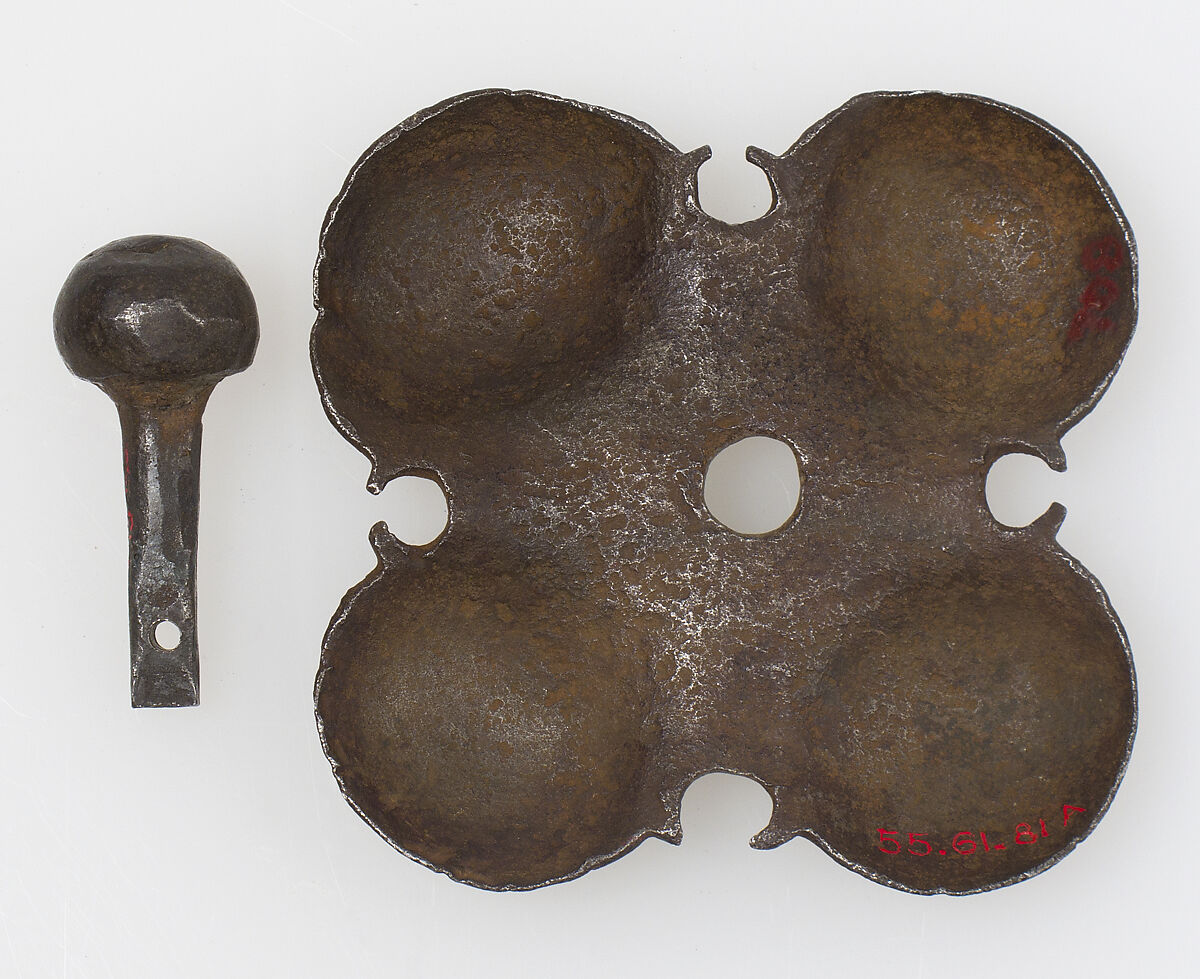 Plate and Nail, Iron, European