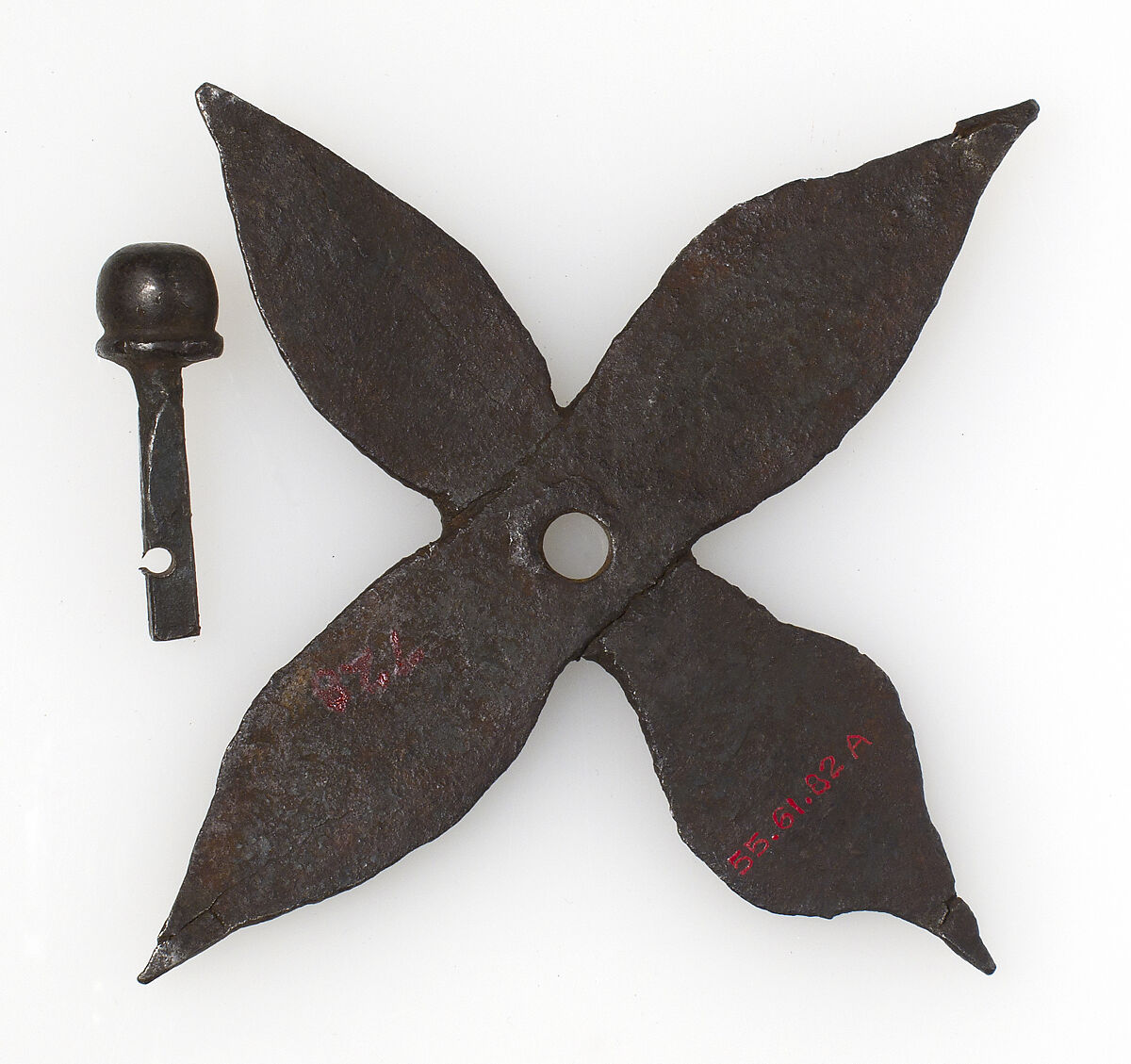 Plate and Nail, Iron, European