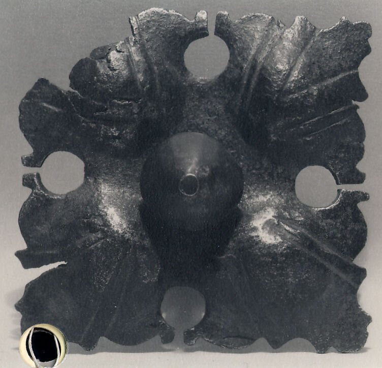 Plate and Nail, Iron, European