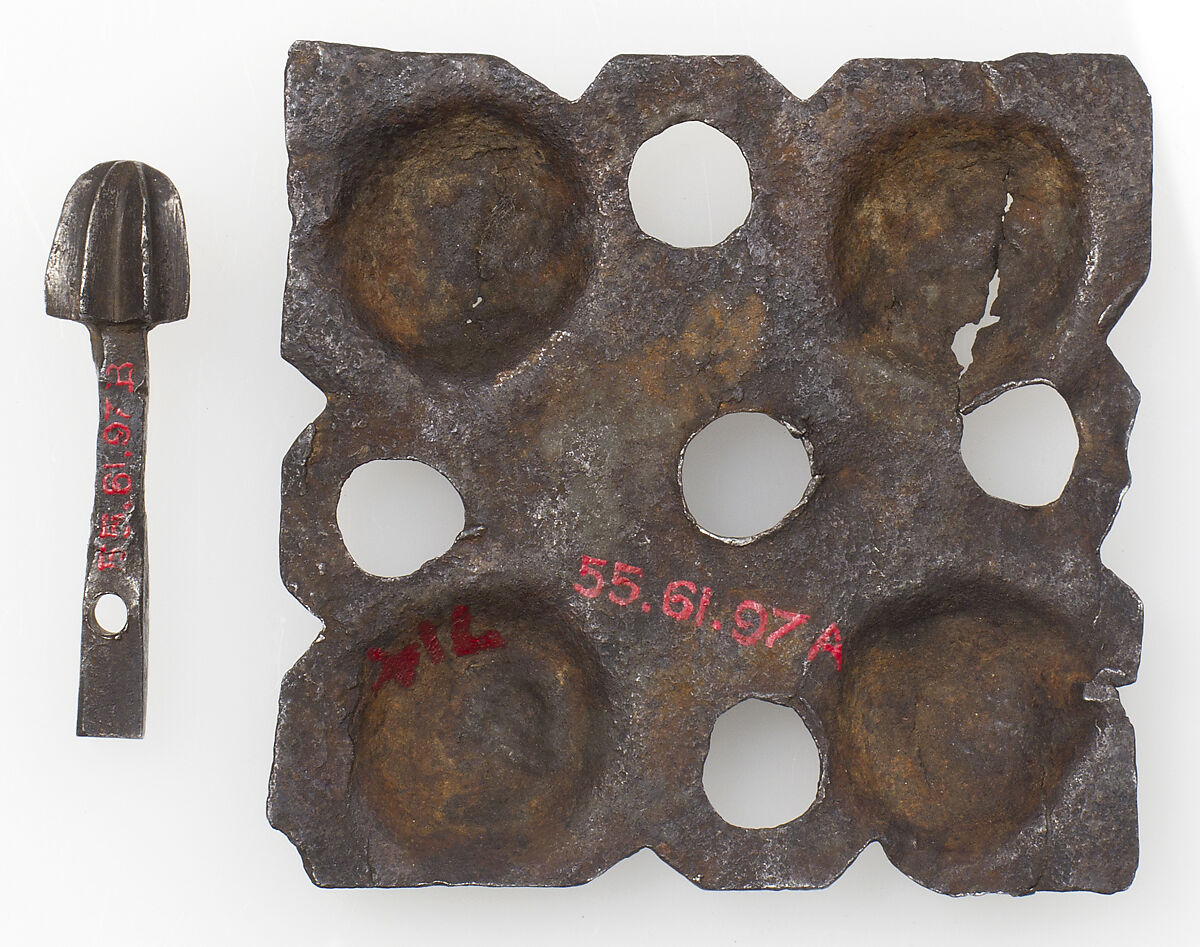 Plate and Nail, Iron, European