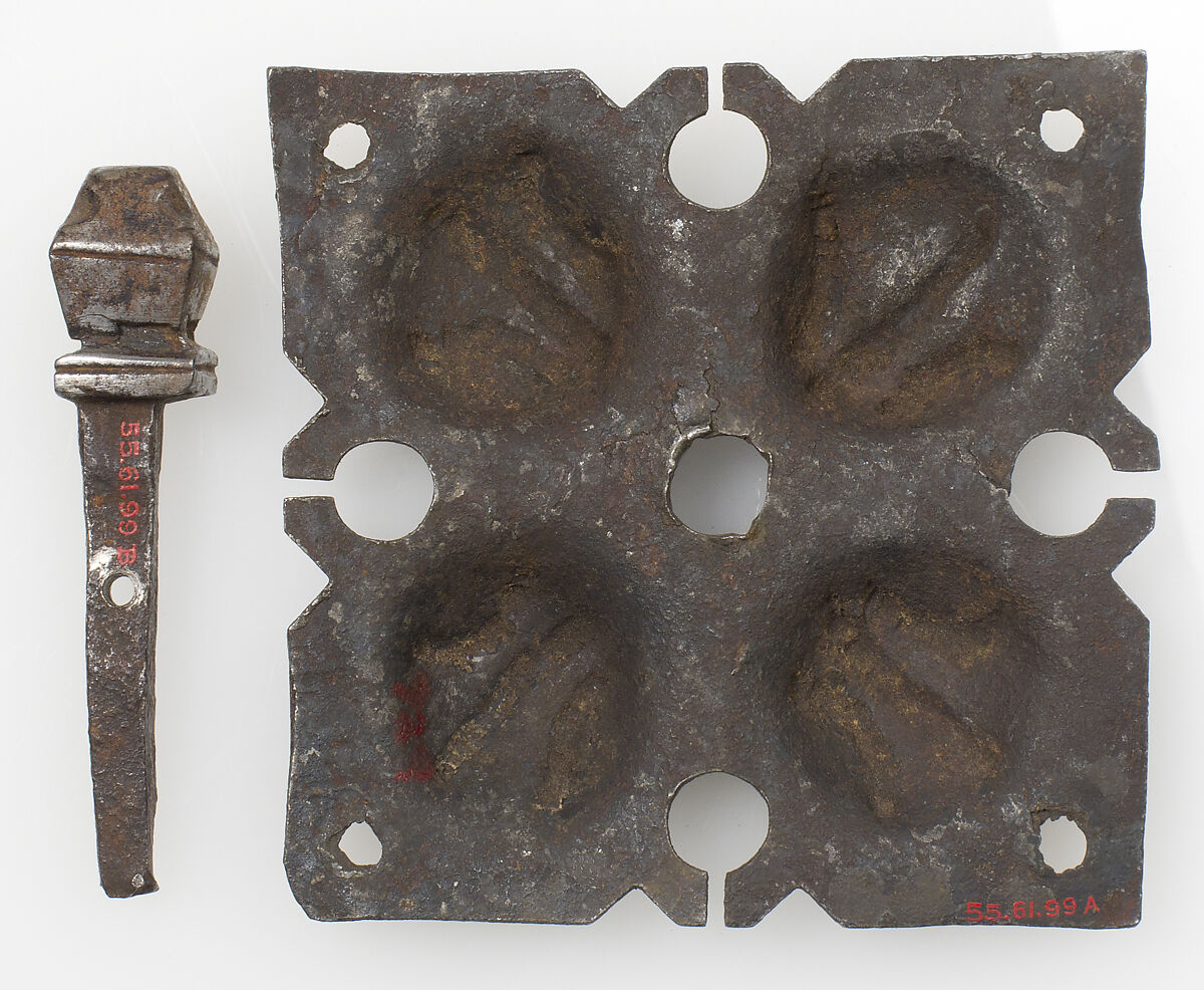 Plate and Nail, Iron, European