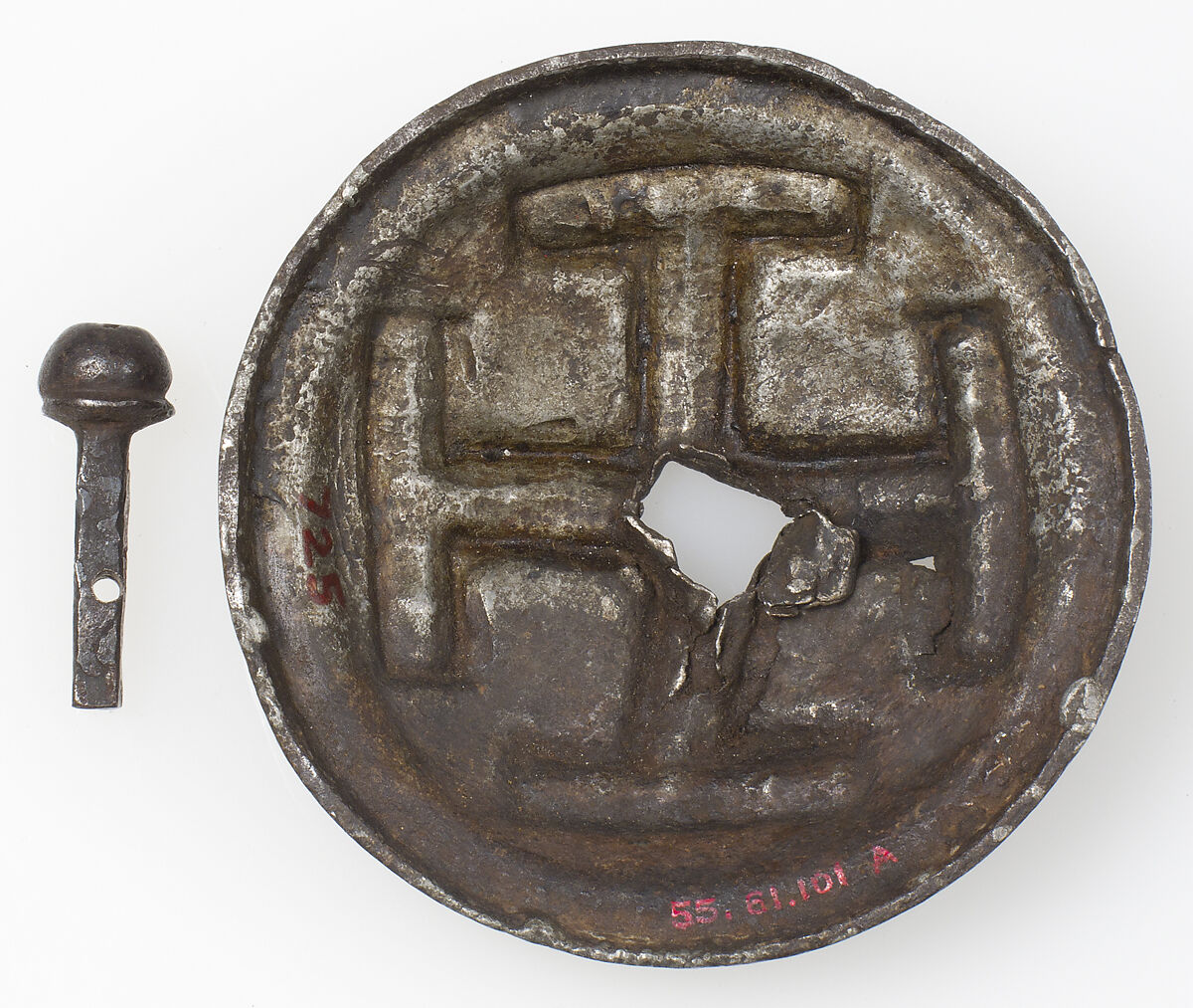 Plate and Nail, Iron, European