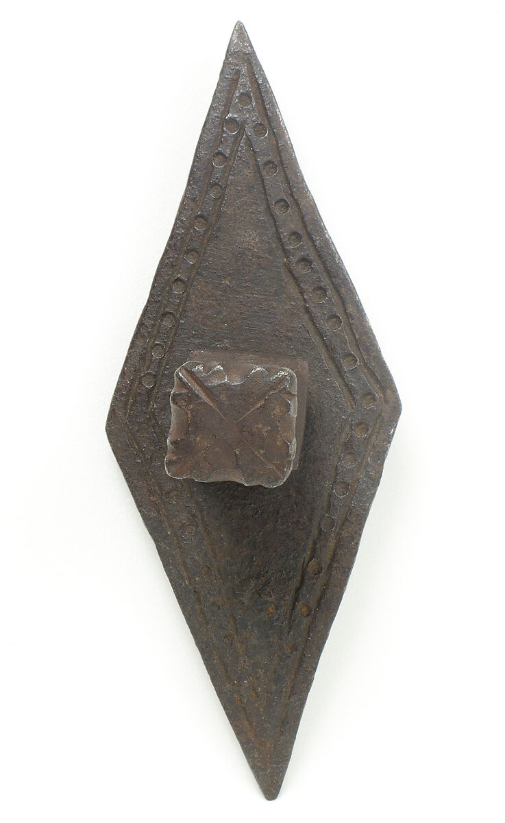 Plate and Nail, Iron, European 
