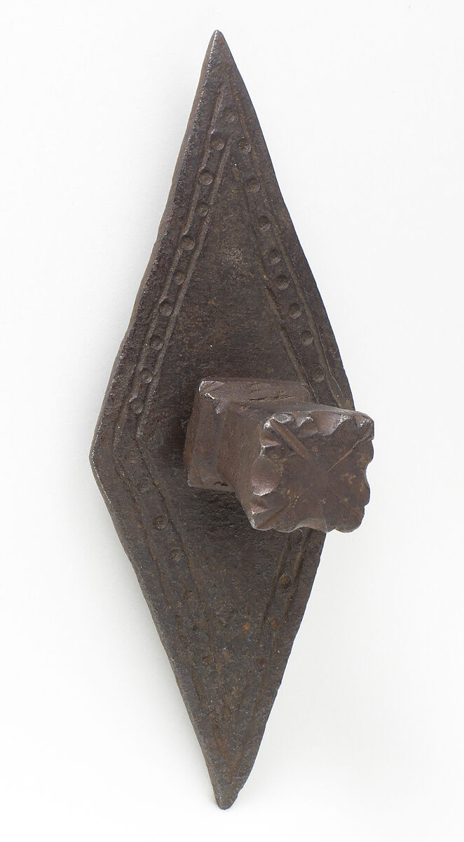 Plate and Nail, Iron, European