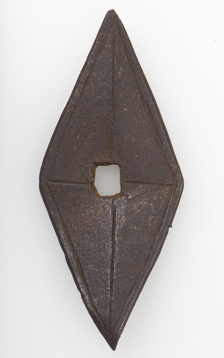 Plate and Nail, Iron, European 