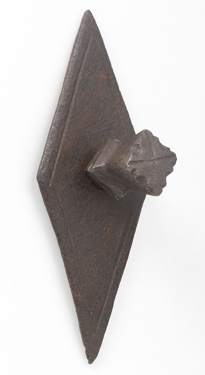 Plate and Nail, Iron, European