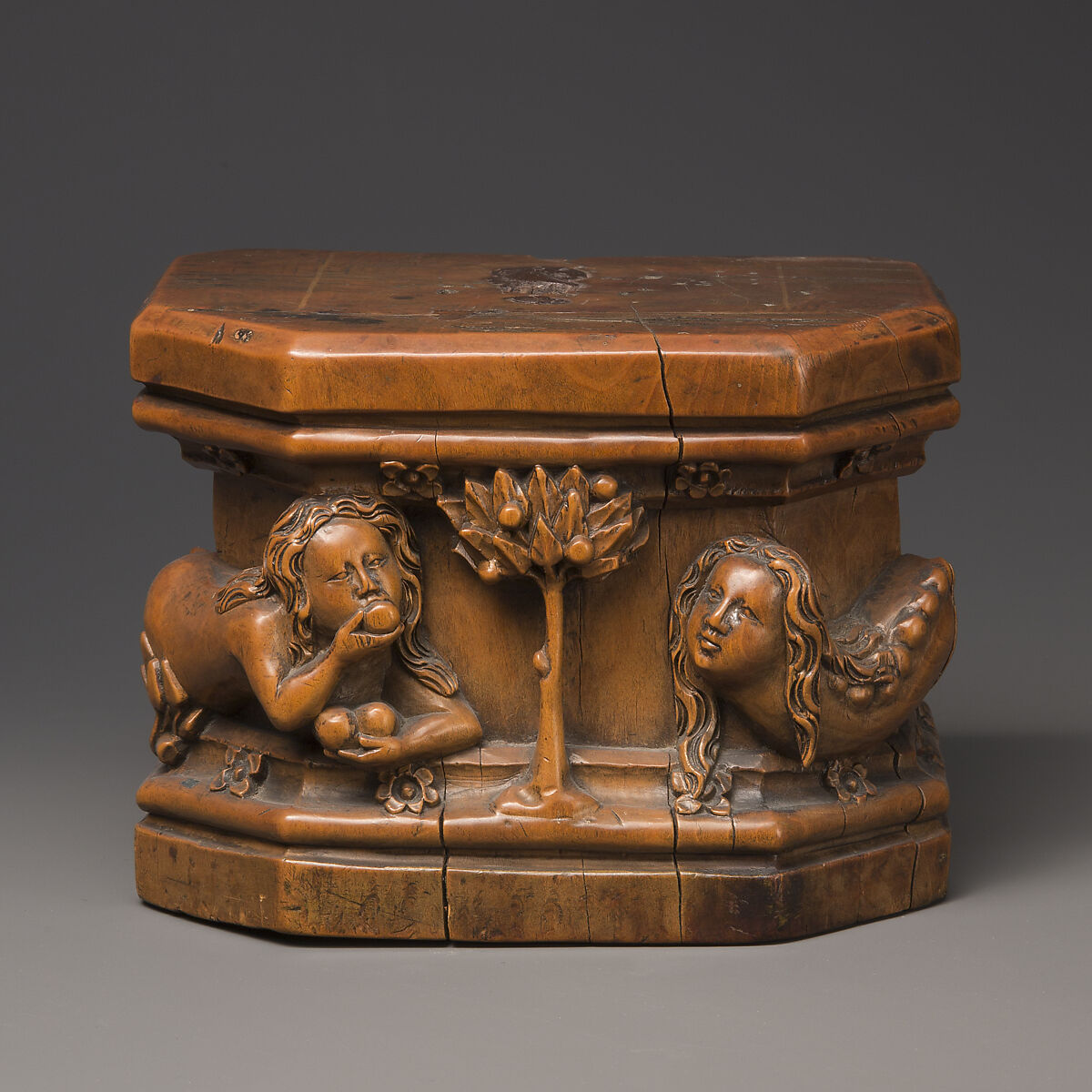 Base for a Statuette, Boxwood, South Netherlandish