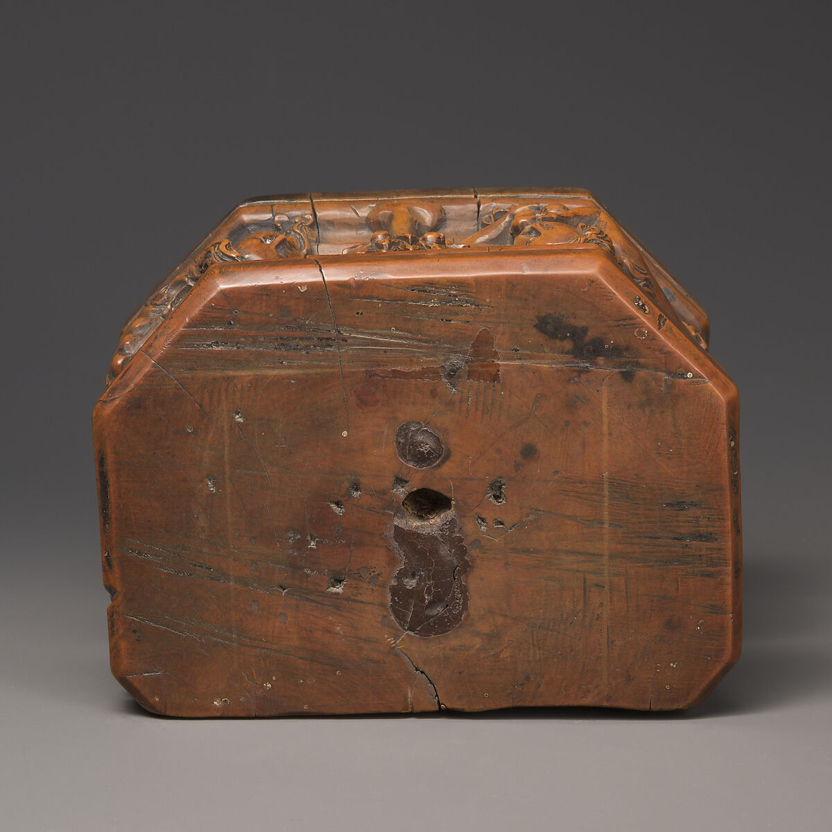 Base for a Statuette, Boxwood, South Netherlandish