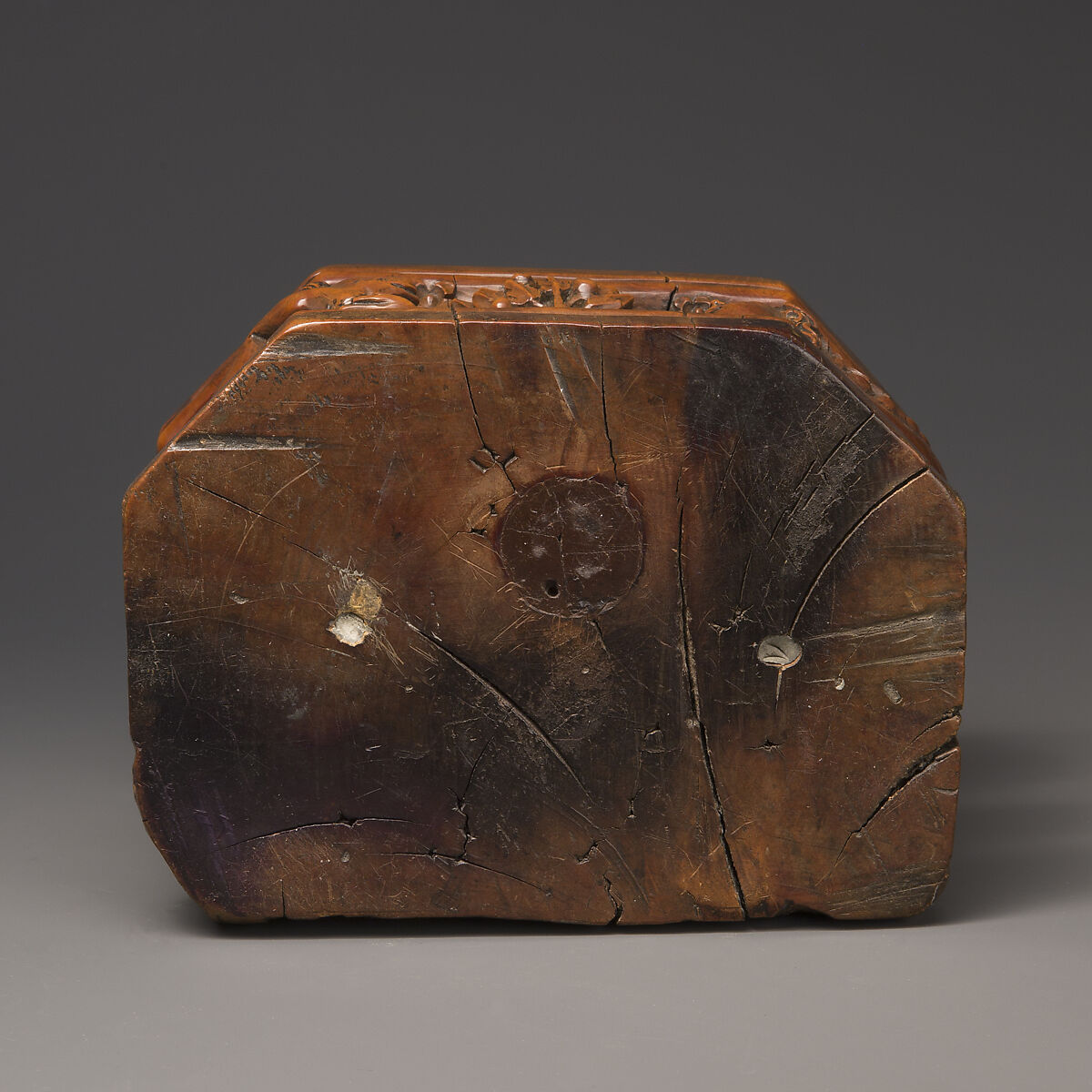 Base for a Statuette, Boxwood, South Netherlandish