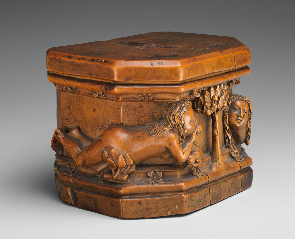 Base for a Statuette, Boxwood, South Netherlandish