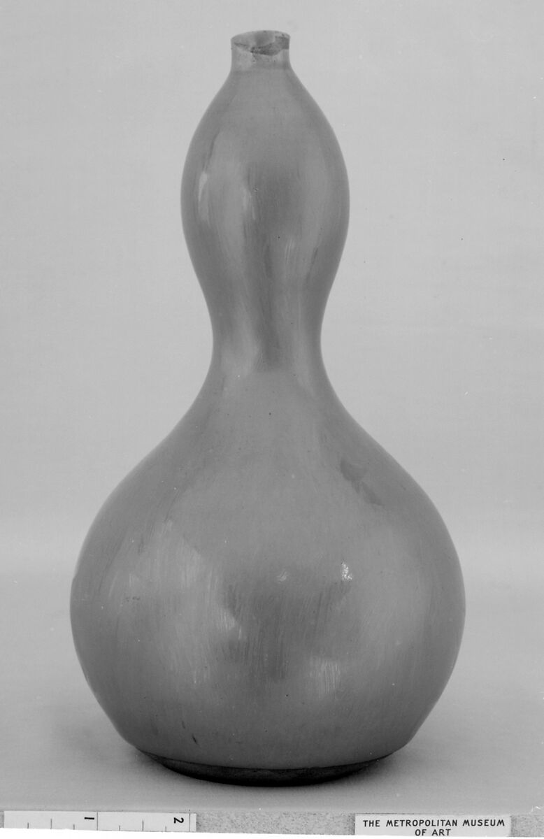 Bottle, Clay covered with a smooth glaze (Banko ware), Japan 