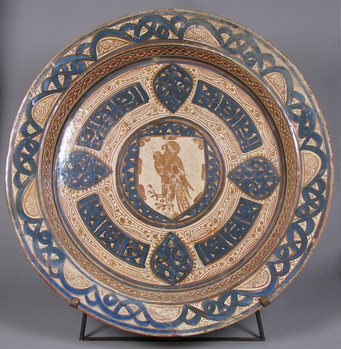 Deep Dish, Tin-glazed earthenware, Spanish 