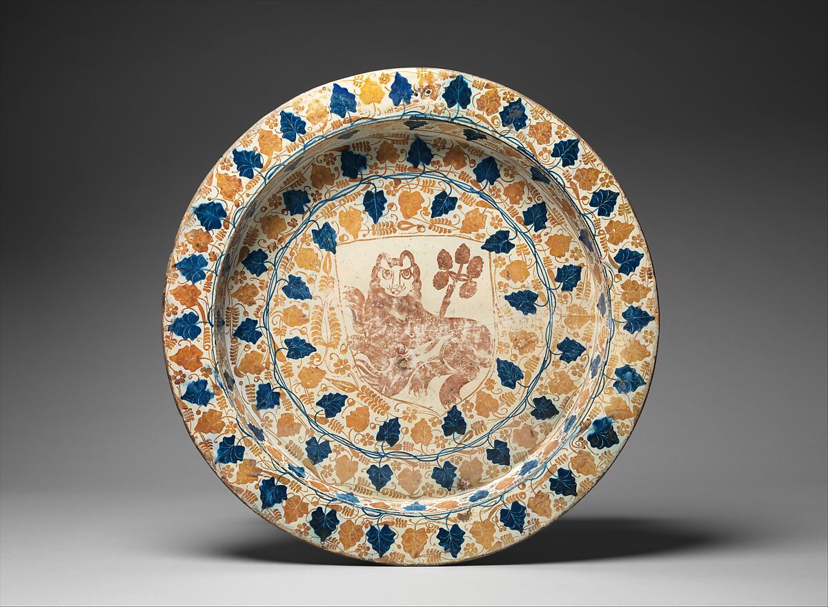 Deep Dish, Tin-glazed earthenware, Spanish 