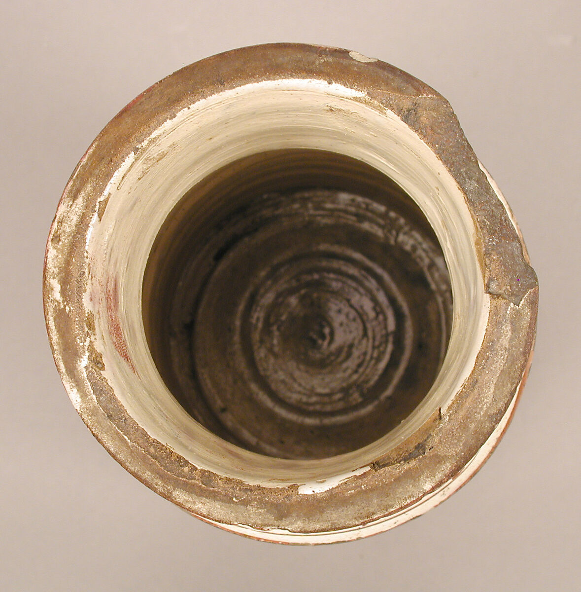 Pharmacy Jar, Tin-glazed earthenware, Spanish