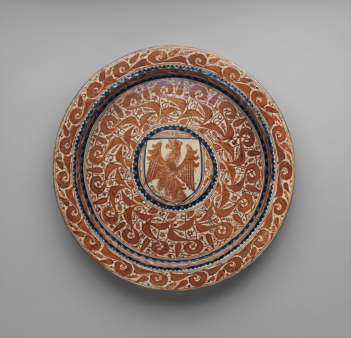 Deep Dish, Tin-glazed earthenware, Spanish 