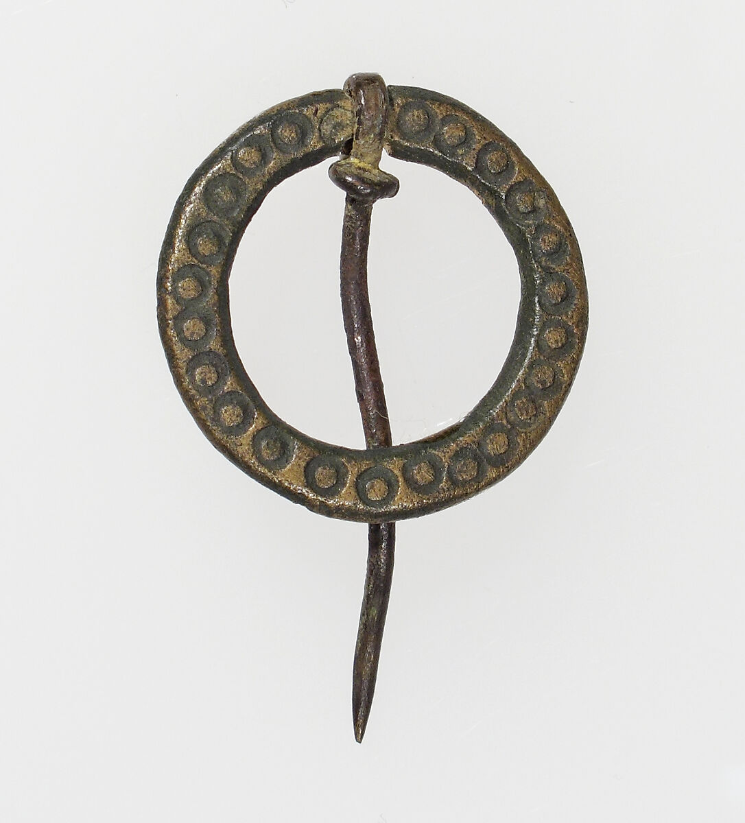 Ring Brooch, Copper alloy, European