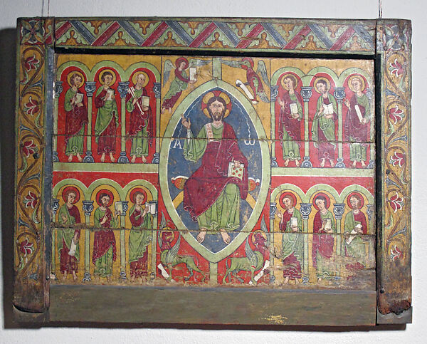 Altar Frontal, Tempera on wood, Spanish 