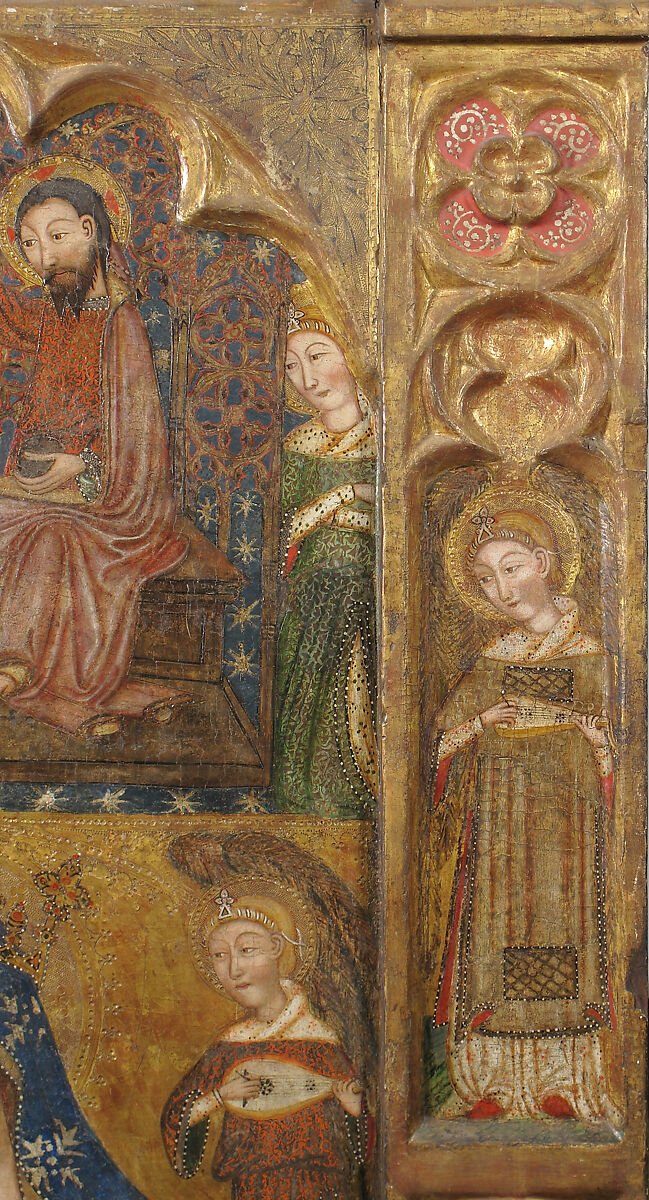 Retable, Master of Cubélls (Spanish, active 1374–ca. 1406), Tempera and gesso on canvas, Catalan