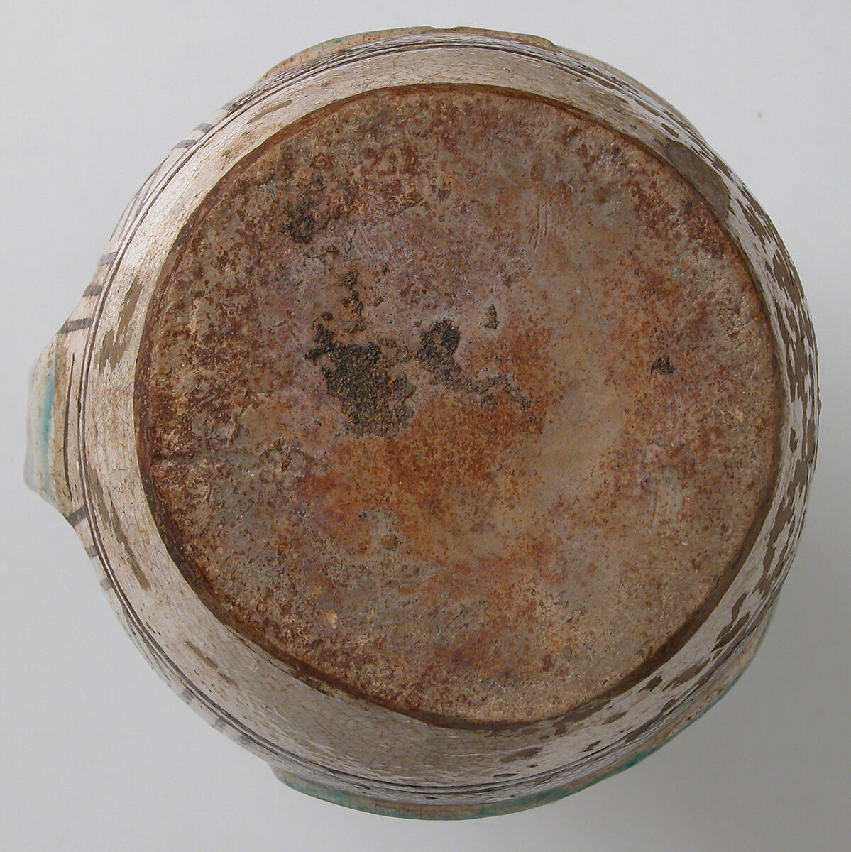 Jug, Earthenware, tin-glaze (Majolica), Italian