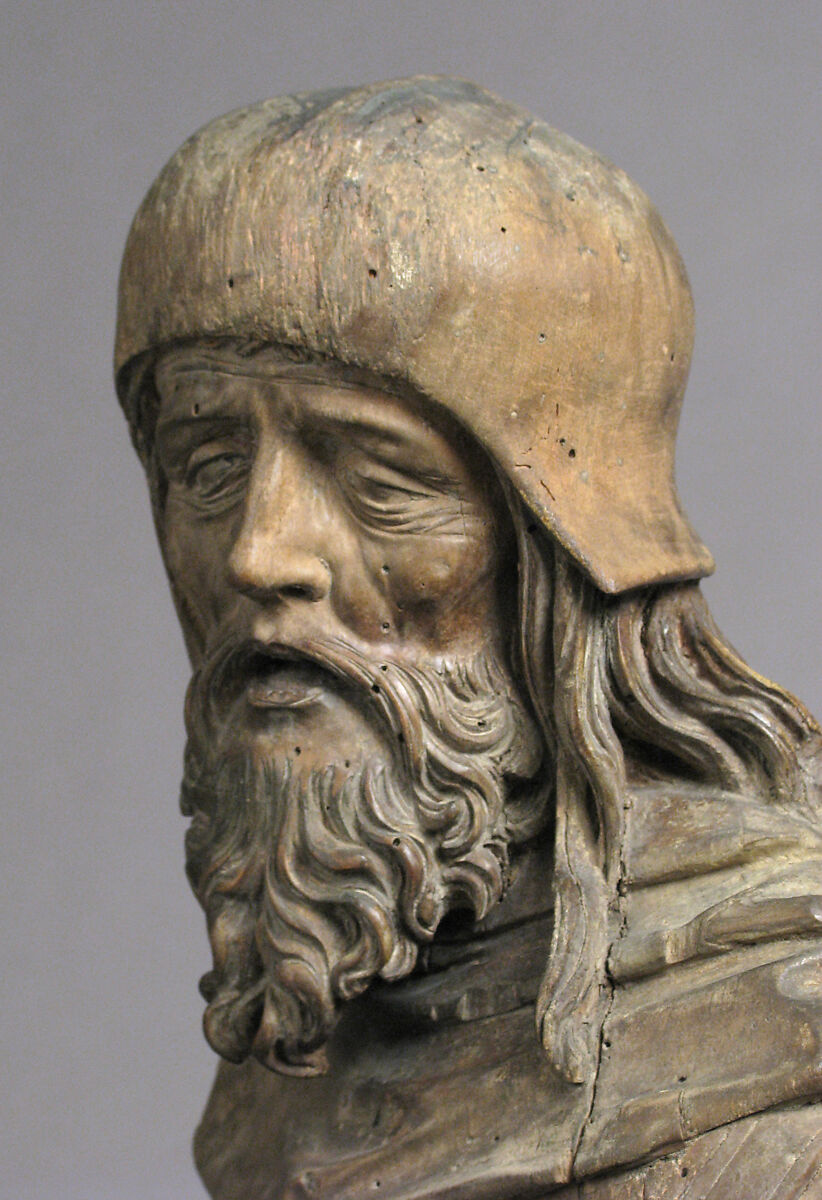 Saint Roch and the Angel, Master of the Biberach Holy Kinship (German, active 16th century), Limewood with traces of paint, German