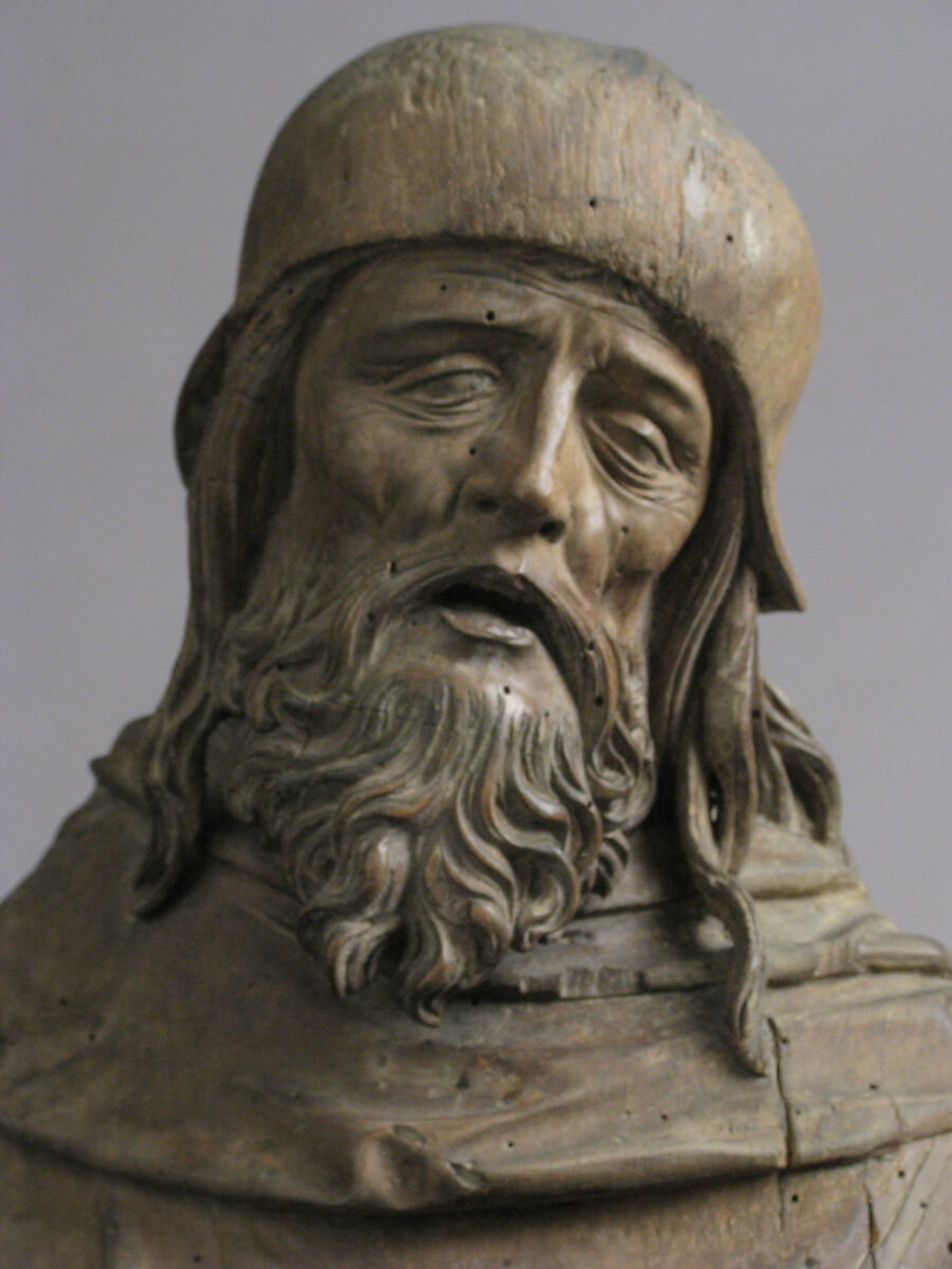 Saint Roch and the Angel, Master of the Biberach Holy Kinship (German, active 16th century), Limewood with traces of paint, German