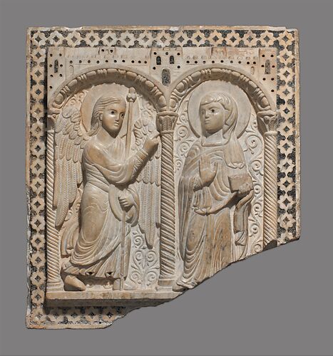 Relief with the Annunciation