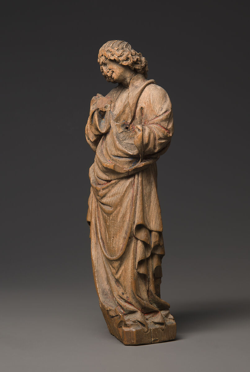 St. John the Evangelist, probably from a Crucifixion Group, Limewood, German