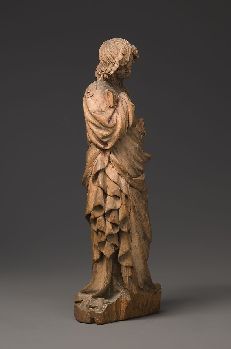 St. John the Evangelist, probably from a Crucifixion Group, Limewood, German