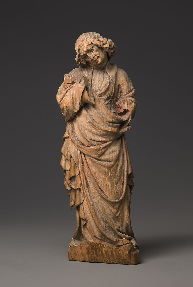 St. John the Evangelist, probably from a Crucifixion Group, Limewood, German 