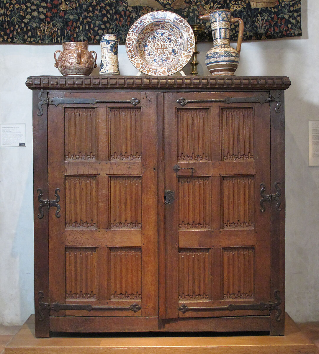 Cupboard, Oak, French or South Netherlandish 