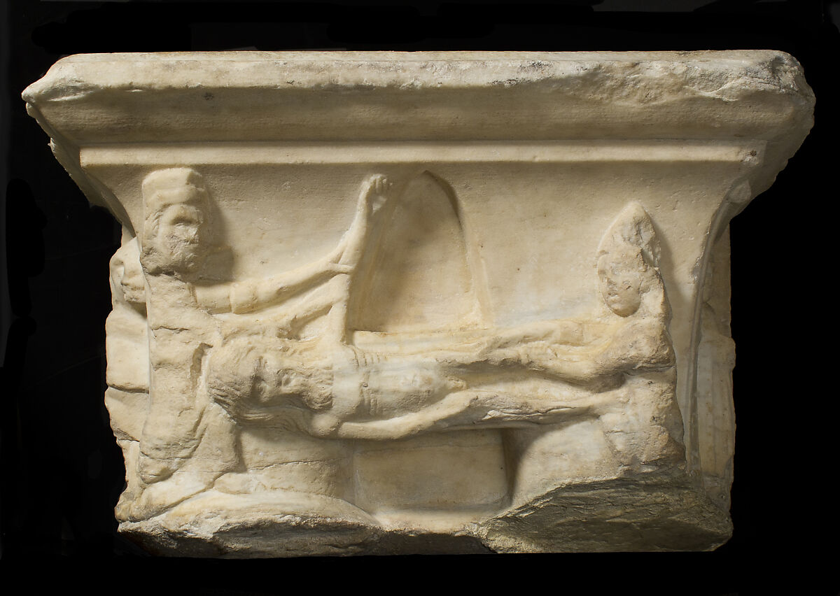 Double Capital, Marble, French 