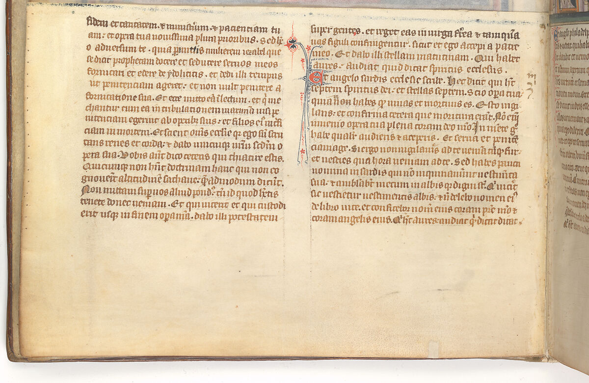 The Cloisters Apocalypse, Tempera, gold, silver, and ink on parchment; later leather binding, French