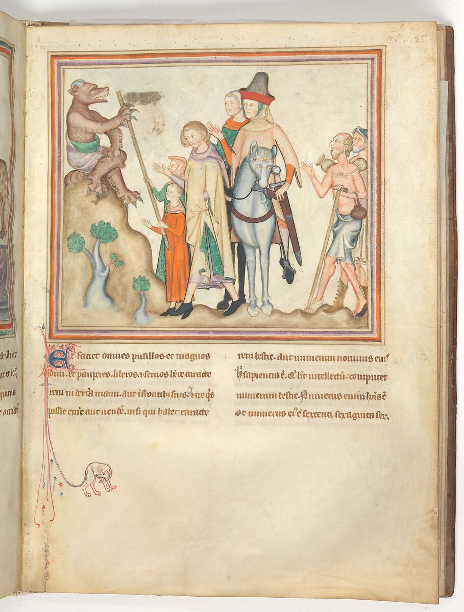 The Cloisters Apocalypse, Tempera, gold, silver, and ink on parchment; later leather binding, French