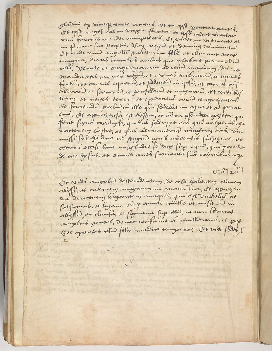 The Cloisters Apocalypse, Tempera, gold, silver, and ink on parchment; later leather binding, French