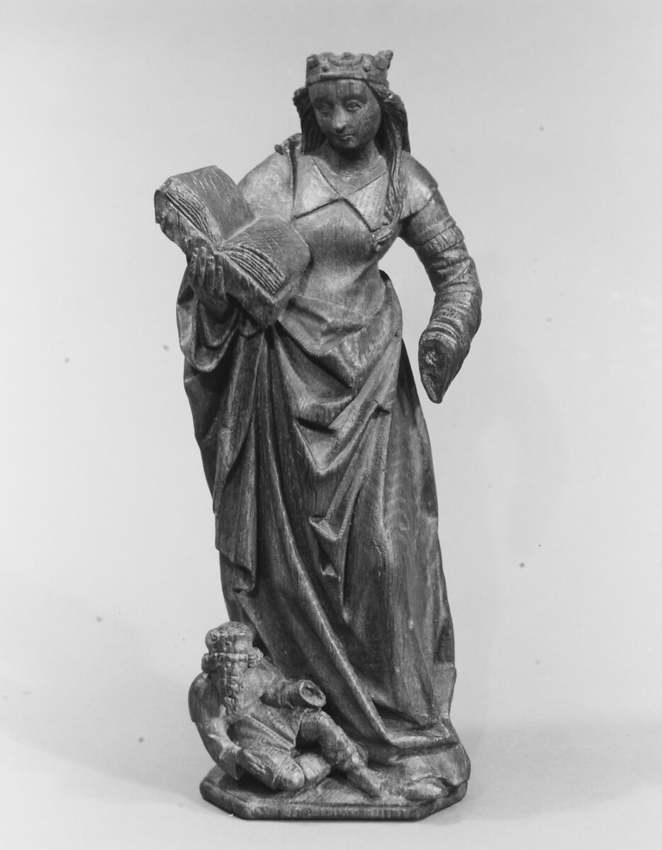 Saint Catherine, Walnut, North French
