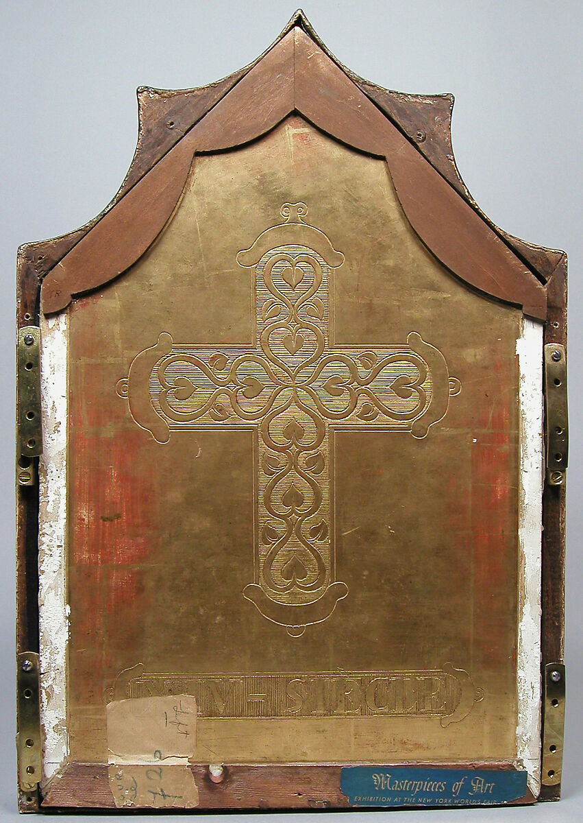 The Lamentation, Master of the Codex of Saint George (Italian, active Florence, ca. 1315–35), Tempera on wood, gold ground, Italian