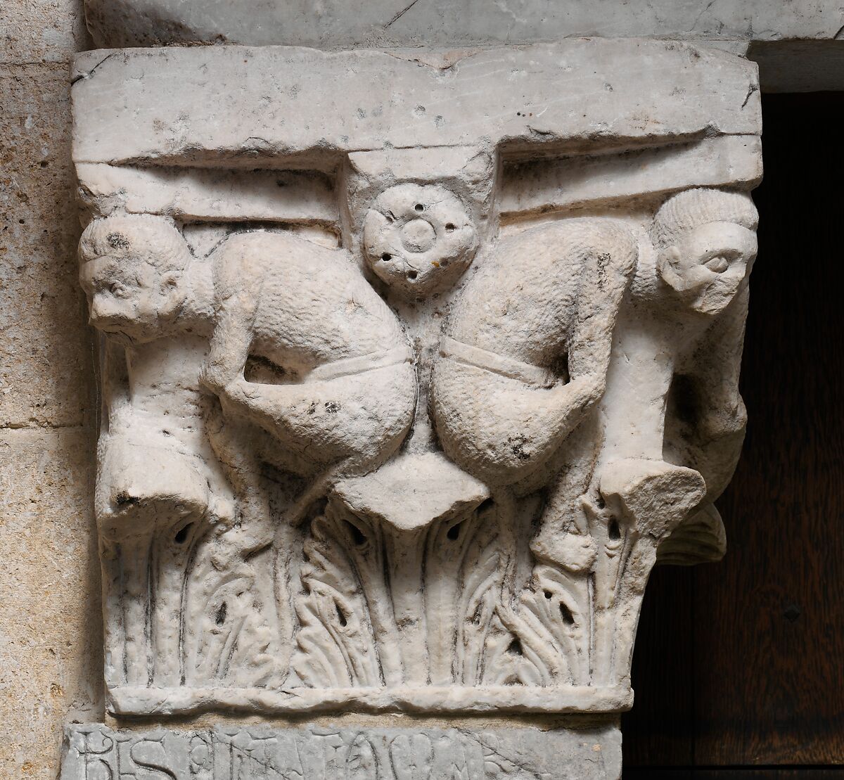 Portal from the Church of San Leonardo al Frigido, Workshop of Biduinus (Italian, active last quarter 12th century), Marble (Carrara marble), Italian