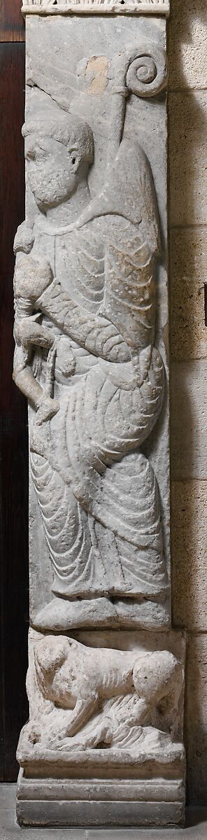 Portal from the Church of San Leonardo al Frigido, Workshop of Biduinus (Italian, active last quarter 12th century), Marble (Carrara marble), Italian