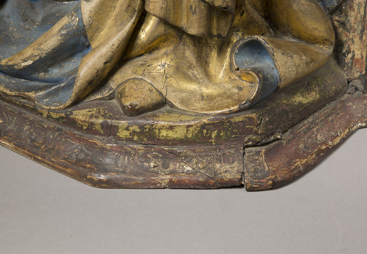 Saint Peter (?), Limewood with paint, Austrian